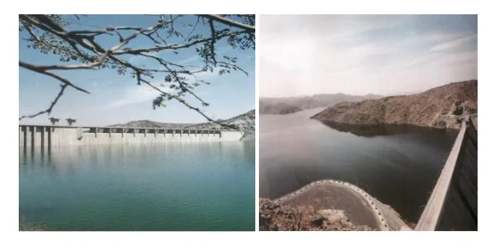 King Fahad Dam in Saudi Arabia on Wadi Bisha