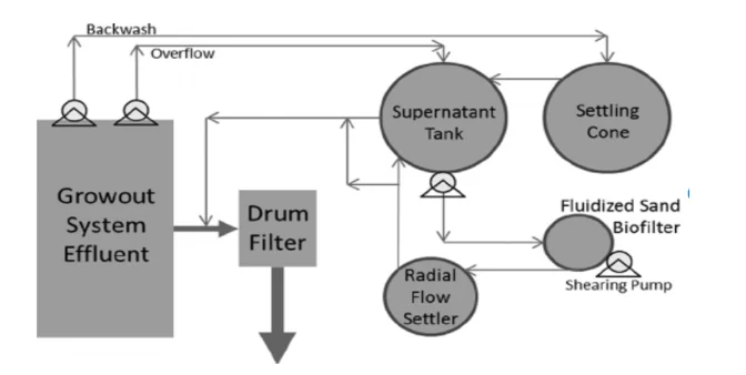 The design of the biofilter considering the flow rate
