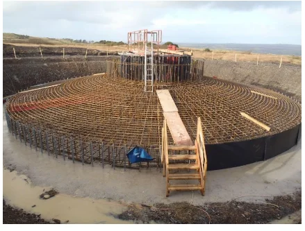 Recycling in Athea Wind Farm
