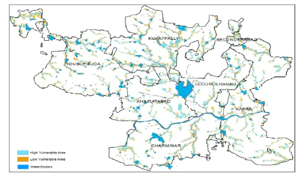 Low lying areas in GHMC Region