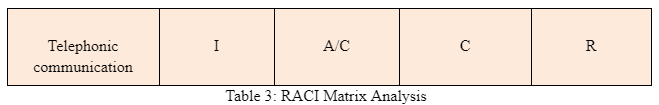  RACI Matrix Analysis