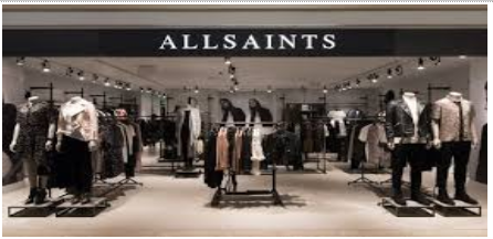  AllSaint showroom in UK
