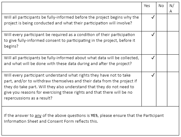 Informed consent