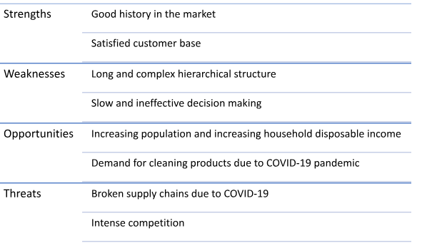 SWOT Analysis - Klean Solutions