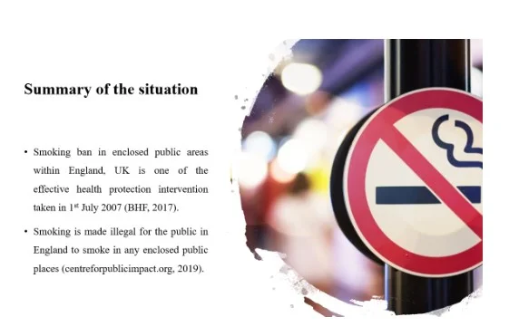 A public health issue or problem