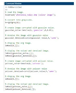 Median filters