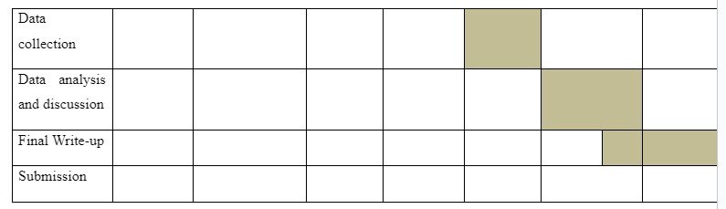 Appendix 1: Gant Chart