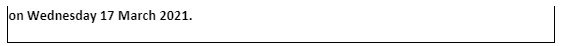 The latest financial statements of a company
