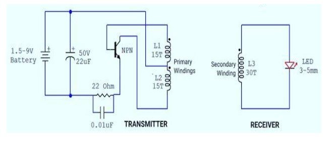 Wireless Transmission Circuit Diagram