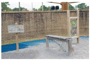 An example of a play and learning area