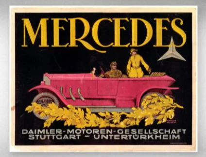 Mercedes-Benz old vintage car