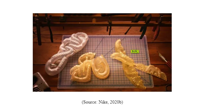 Nike Air soles