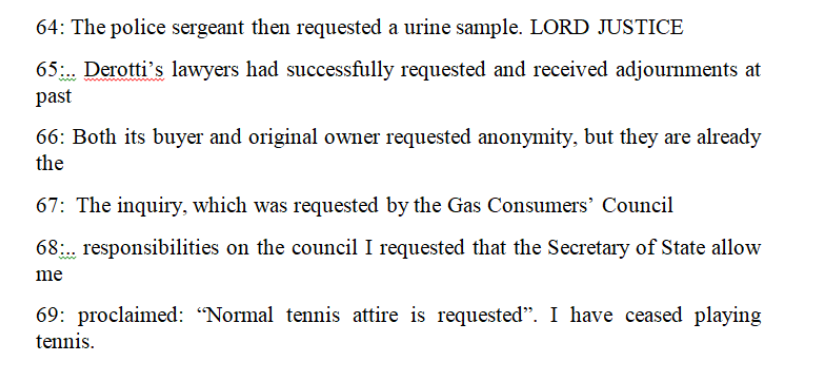 Adjournments