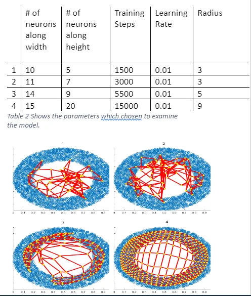Two-dimensional SOM